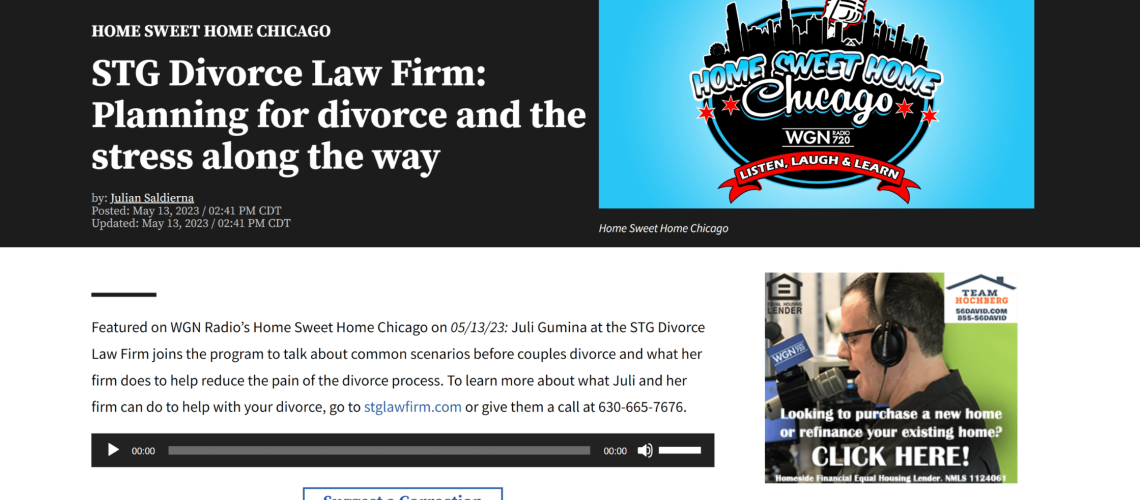 juli gumina talks planning for divorce on home sweet home chicago